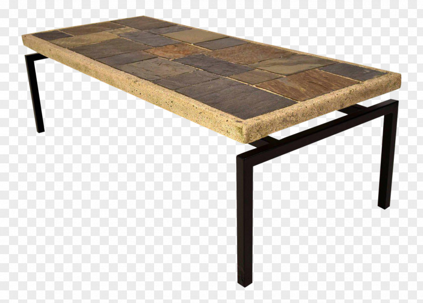 Sofa Coffee Table Tables 1960s Slate PNG