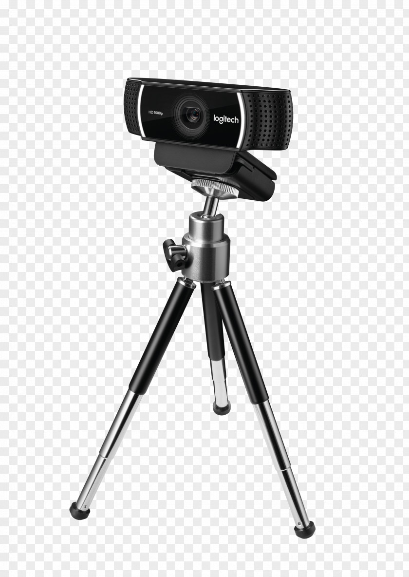Tripod Camera Logitech C922 Pro Stream Webcam Microphone C920 1080p PNG