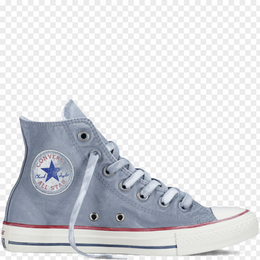 Blue Converse Chuck Taylor All-Stars Sneakers Shoe High-top PNG