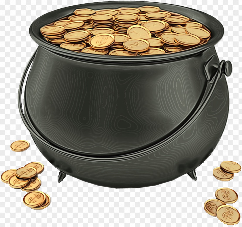 Coin Cookware And Bakeware Money Food Metal PNG