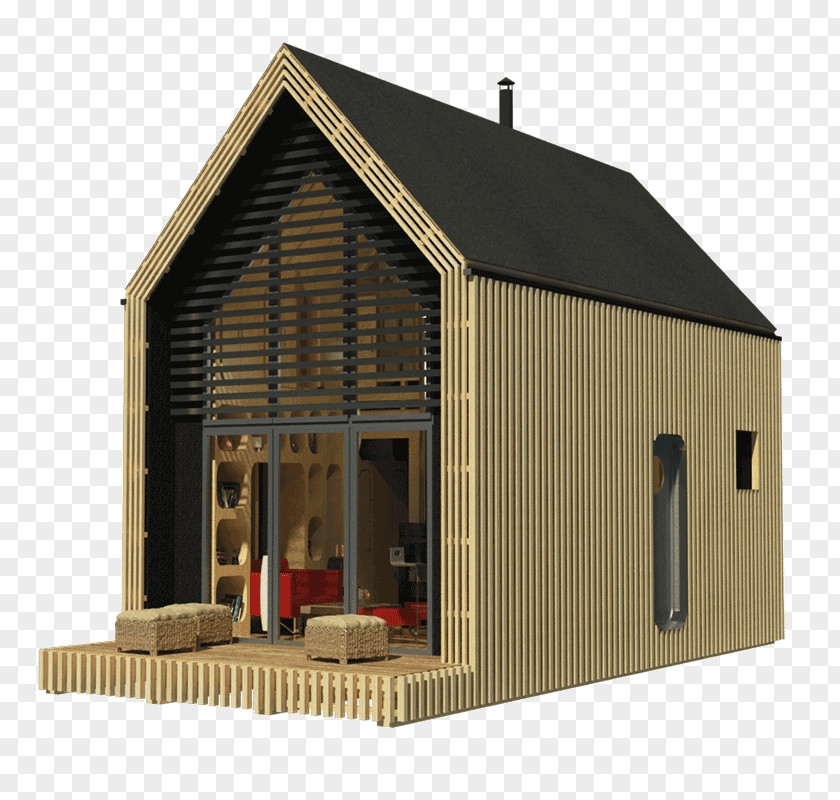 Cottage Loft House Plan Tiny Movement PNG