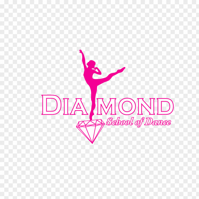 Dance Logo Diamond Brand Font PNG