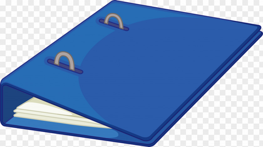 Folders Information Blue Directory Office Supplies PNG