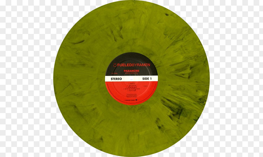 Misguided Ghosts Paramore Phonograph Record All We Know Is Falling Brand New Eyes LP PNG