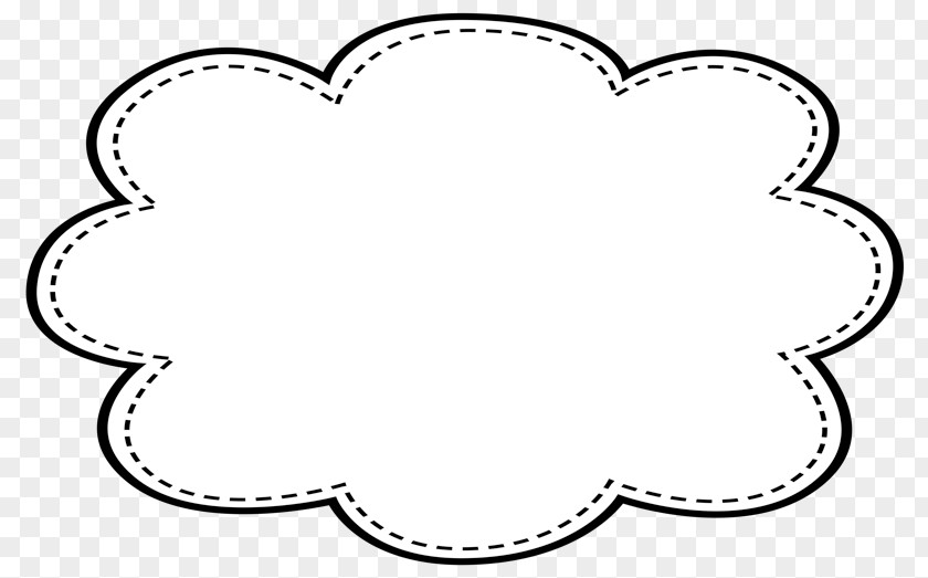 Cloud Frame Sentence Vocabulary Letter Word Speech PNG