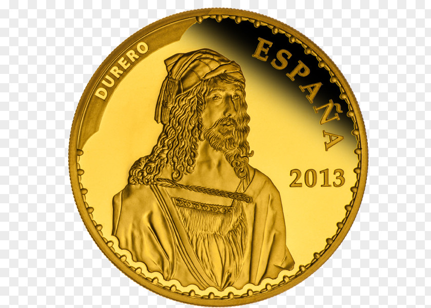 Coin Spain Spanish Euro Coins Gold PNG