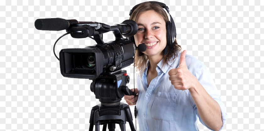 Digital Video Cameras Camera Operator PNG video Operator, girl with camera clipart PNG