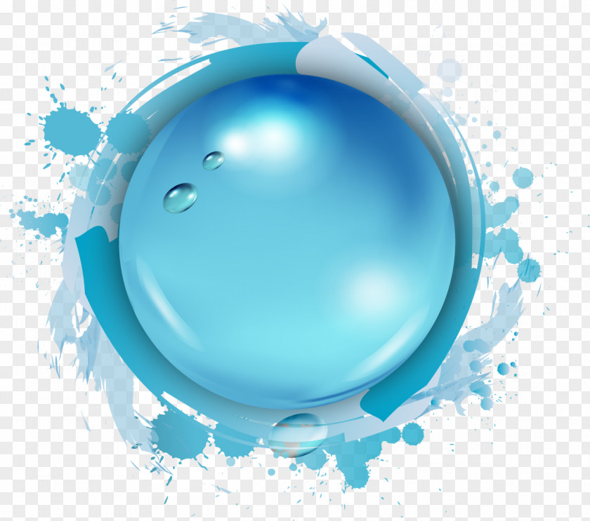 Drop Water Euclidean Splash PNG Splash, Transparent water polo, blue bubble illustration clipart PNG