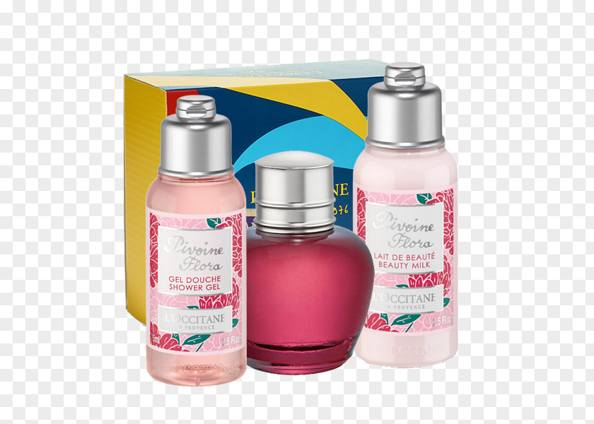 Pfingstrose Lotion L'Occitane Pivoine Flora Beauty Milk En Provence Liquid PNG