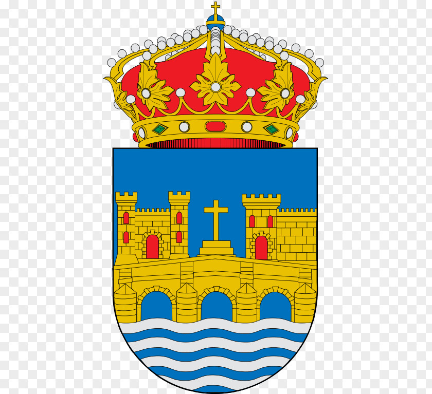 Pontevedra Coat Of Arms Crest Heraldry Province Escutcheon PNG