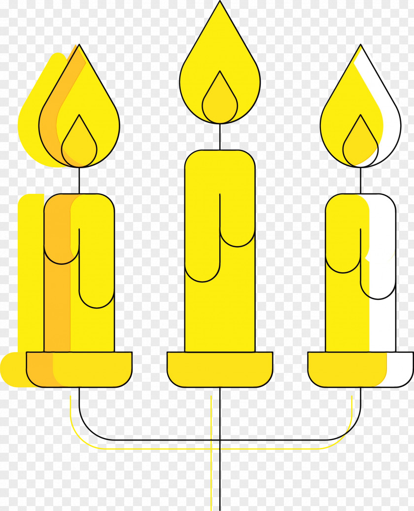 Yellow Line Sign Cylinder Art PNG