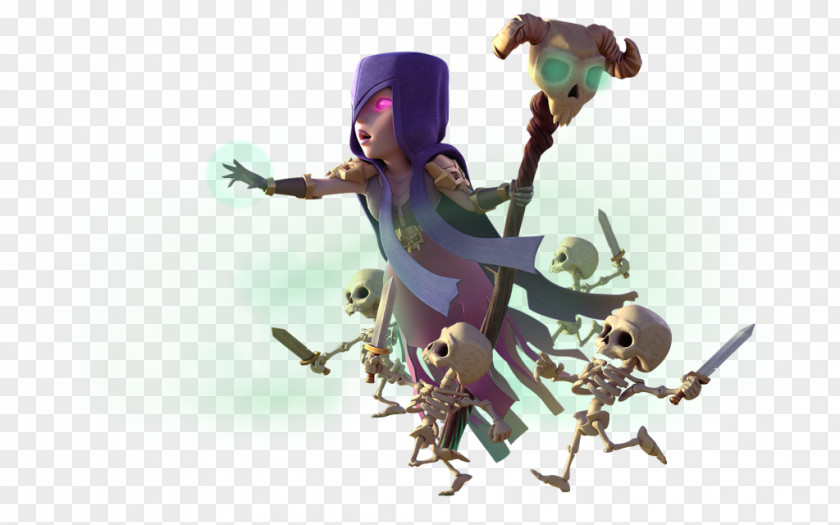 Clash Of Clans Royale Witchcraft Video Game PNG