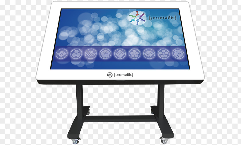 Display Table Computer Monitors Multi-touch Touchscreen Tilt-top PNG