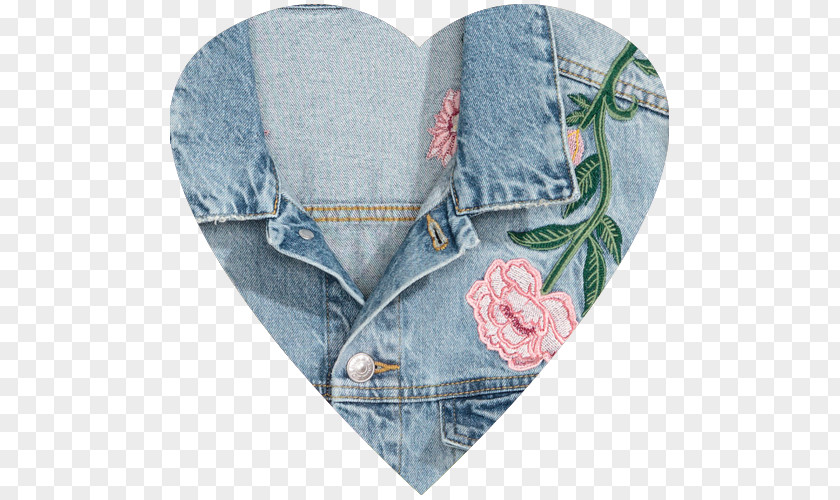 Embroidery Eye Jacket Denim H&M Jeans PNG