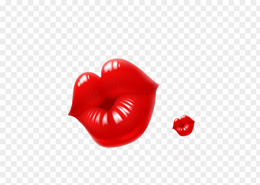 Flaming Lips Pattern Cute Lip Cartoon Kiss Clip Art PNG