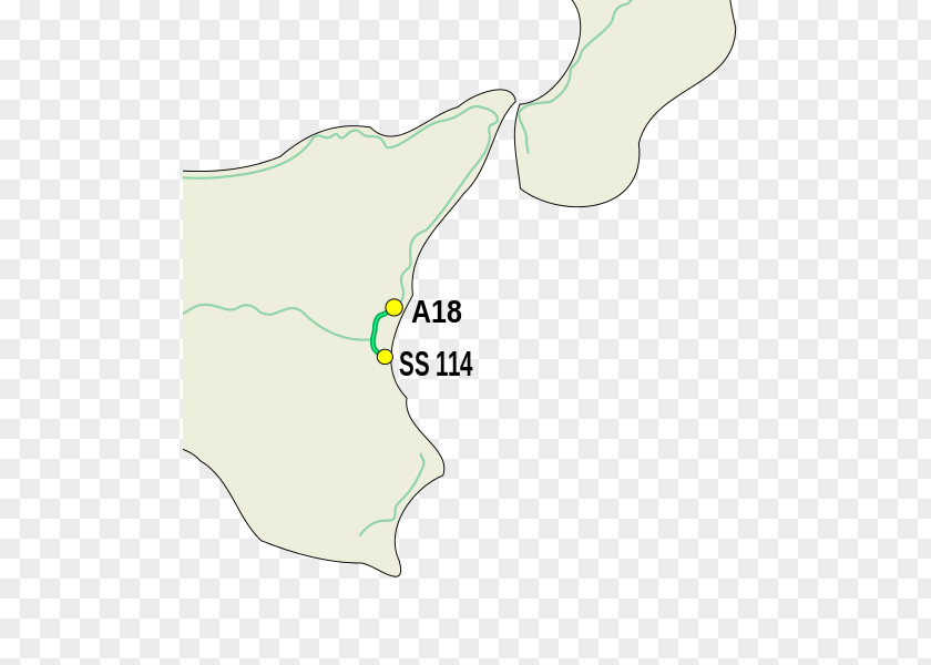 Italia Autostrada RA15 San Gregorio Di Catania Controlled-access Highway Ring Road PNG