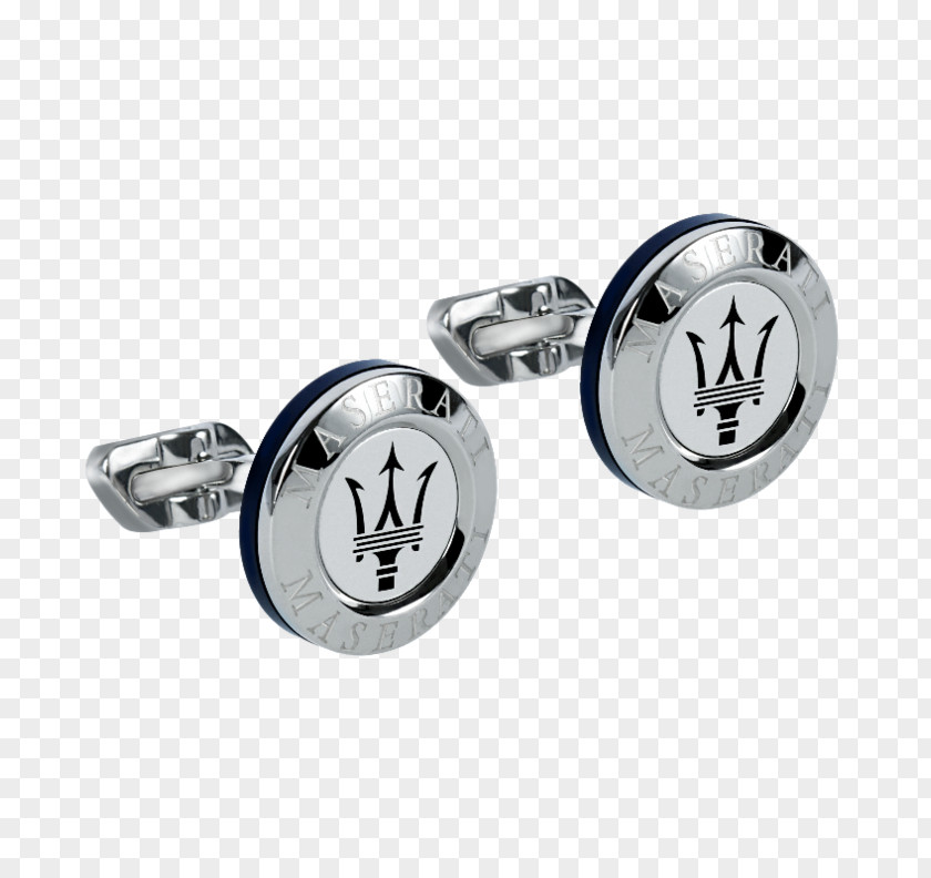 Maserati Car Cufflink Jewellery Price PNG