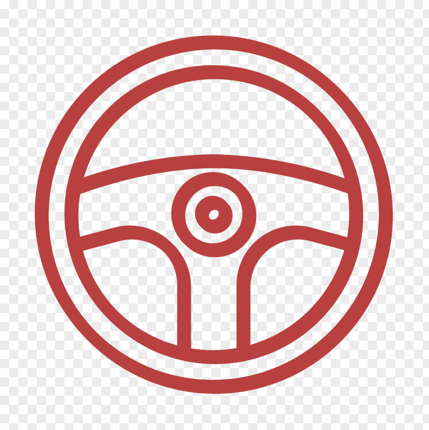 Motor Sports Icon Steering Wheel Car PNG