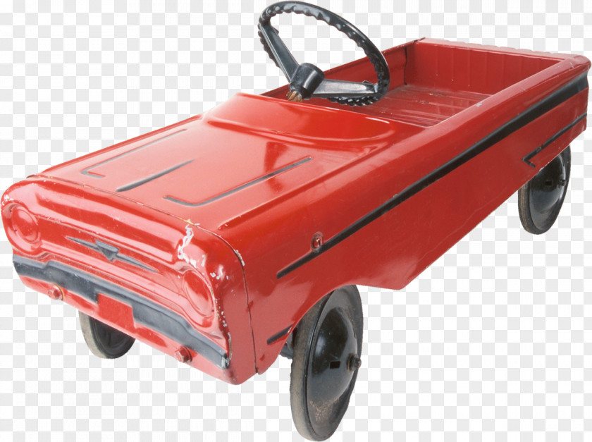 Red Toy Car Model PNG