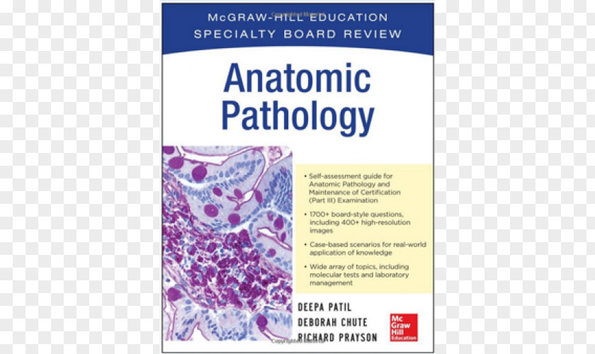 Book McGraw-Hill Specialty Board Review Anatomic Pathology Review: Anatomy PNG