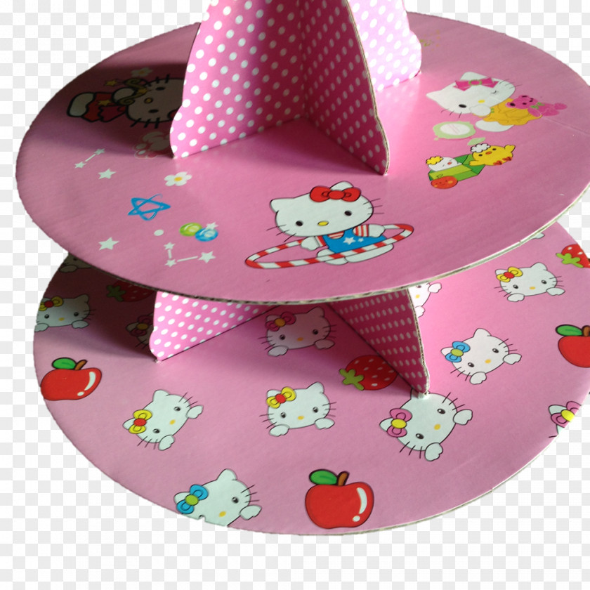 Cake Decorating Textile Pink M PNG