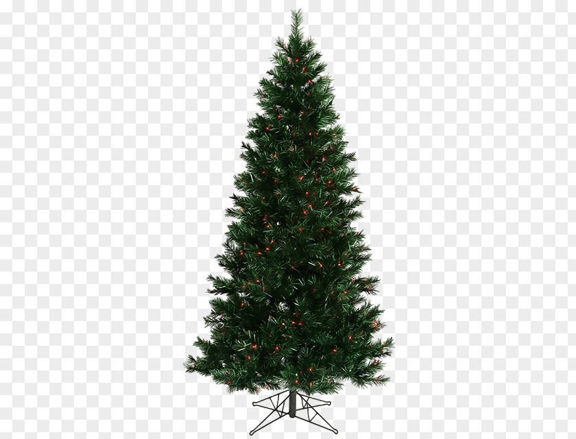 Christmas Artificial Tree Pre-lit Pine PNG