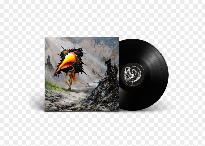 Dirty Earth Circa Survive The Amulet Progressive Rock Phonograph Record Album PNG