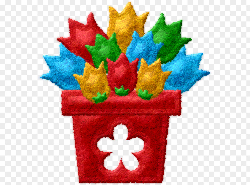 Flower Drawing Flowerpot Red PNG