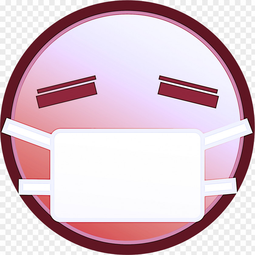 Red Pink Circle Line Icon PNG