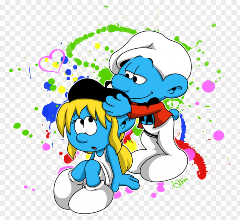 Smurfette Papa Smurf The Smurfs DeviantArt Les Schtroumpfs PNG