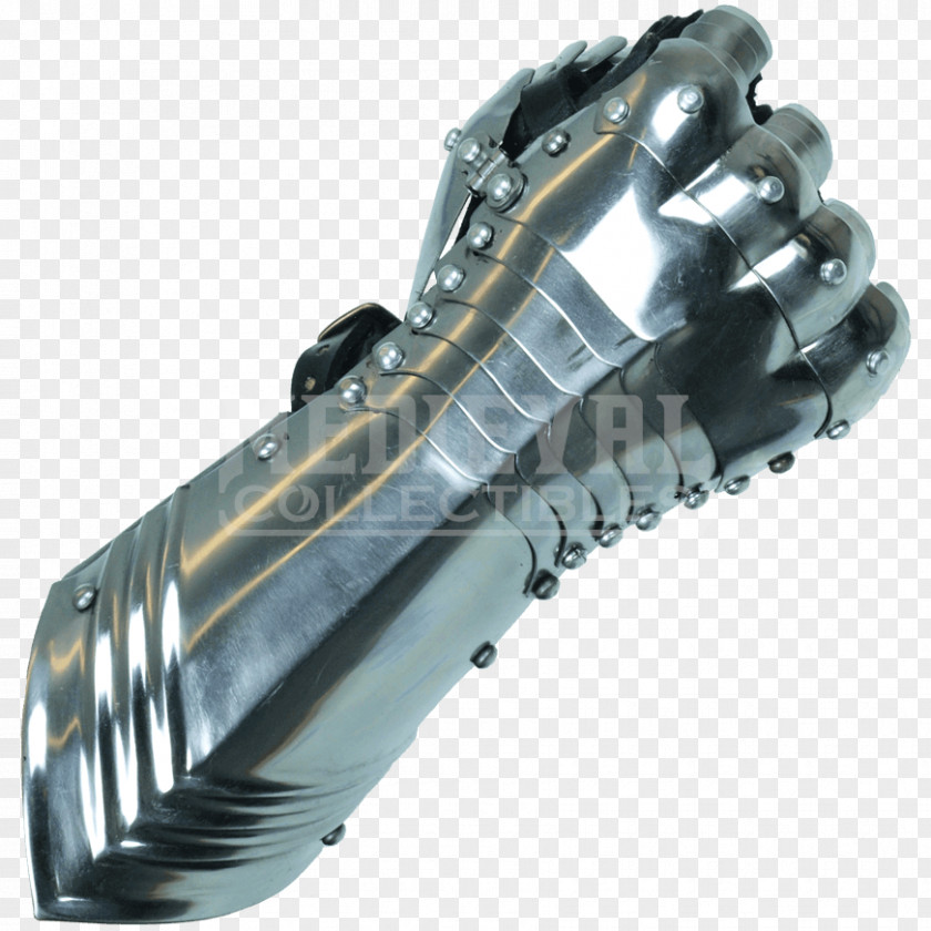 Armour Gauntlet Steel Knight Glove PNG