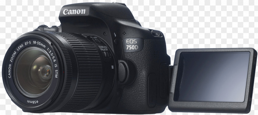 Camera Canon EOS 750D 760D 7D Digital SLR PNG