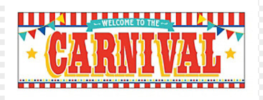 Carnival Banner Cliparts Party Circus Sticker PNG