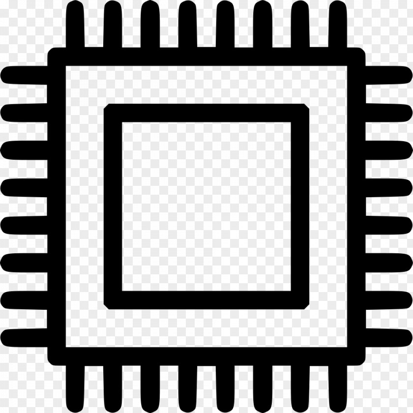Computer Central Processing Unit Integrated Circuits & Chips Clip Art PNG