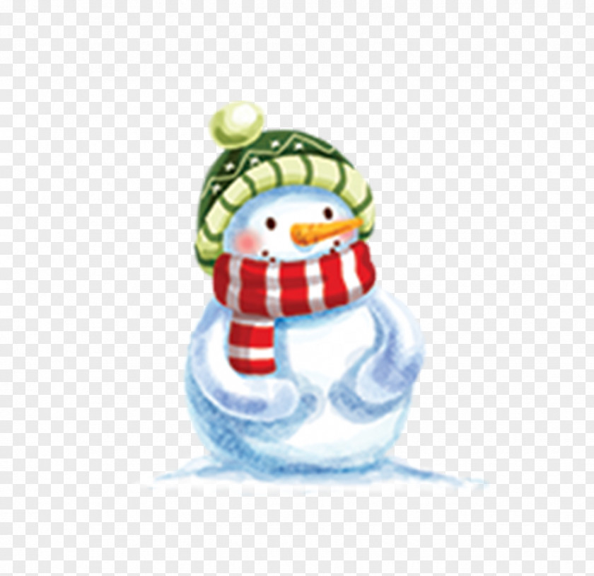 Cute Snowman Christmas Ornament Tree PNG