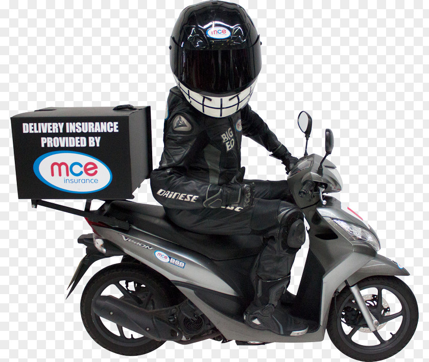 Scooter Motorcycle Accessories Delivery Bicycle PNG