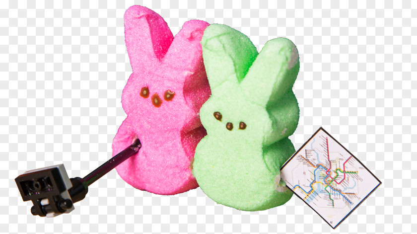 Sugar Peeps Marshmallow Rabbit Textrovert PNG