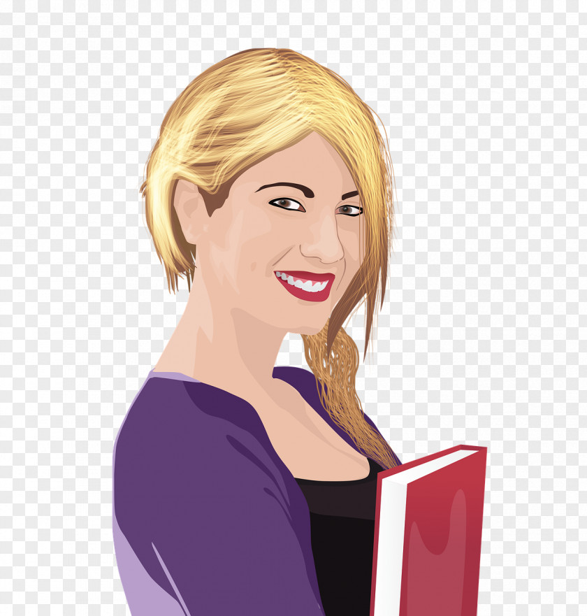 Admission Smile Woman Clip Art PNG