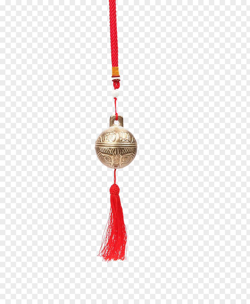 Bell Pendant Christmas Ornament PNG