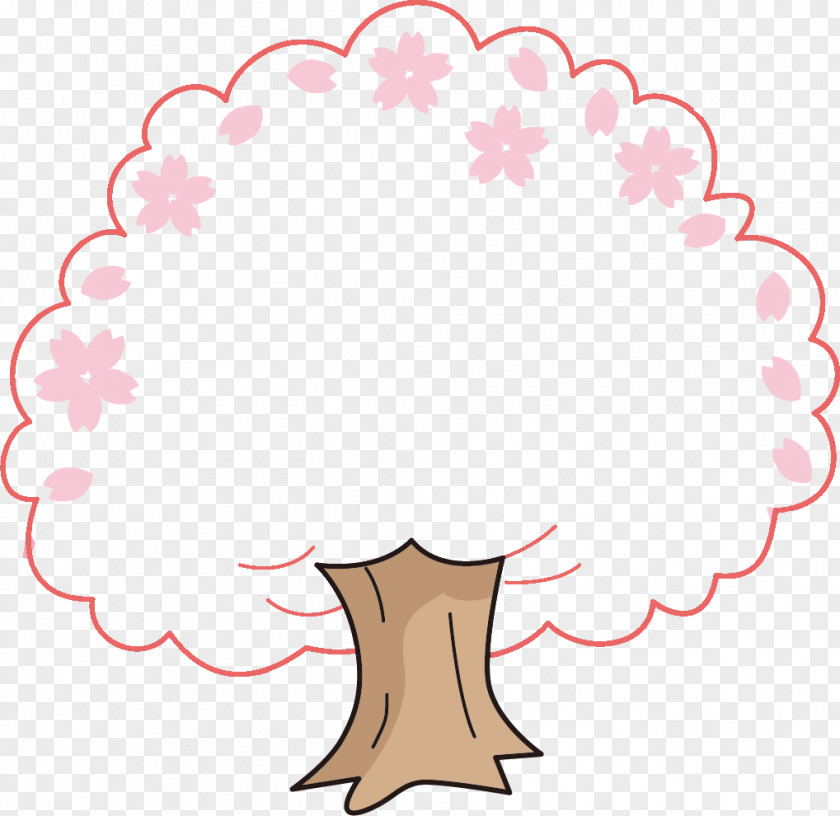 Cherry Blossom Book Illustration Petal Clip Art PNG