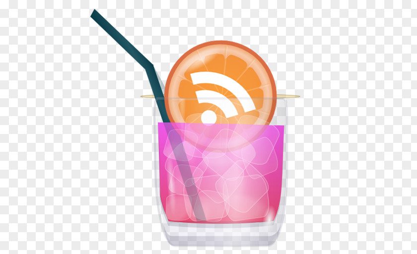Cocktail RSS Web Feed PNG