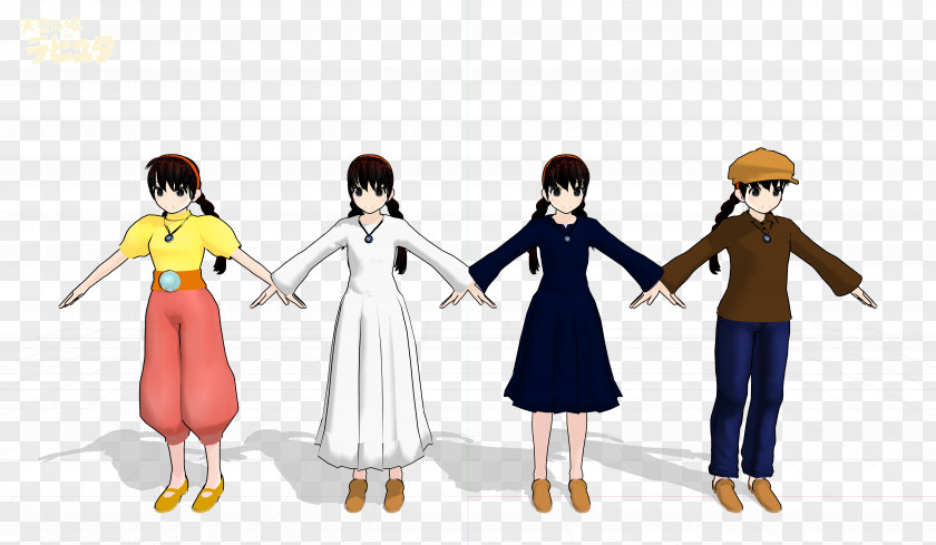 Mmd Dress Human Behavior Uniform Cartoon Illustration PNG