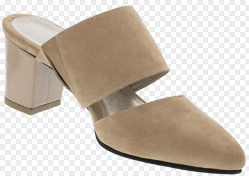 Sandal Suede Shoe Beige PNG