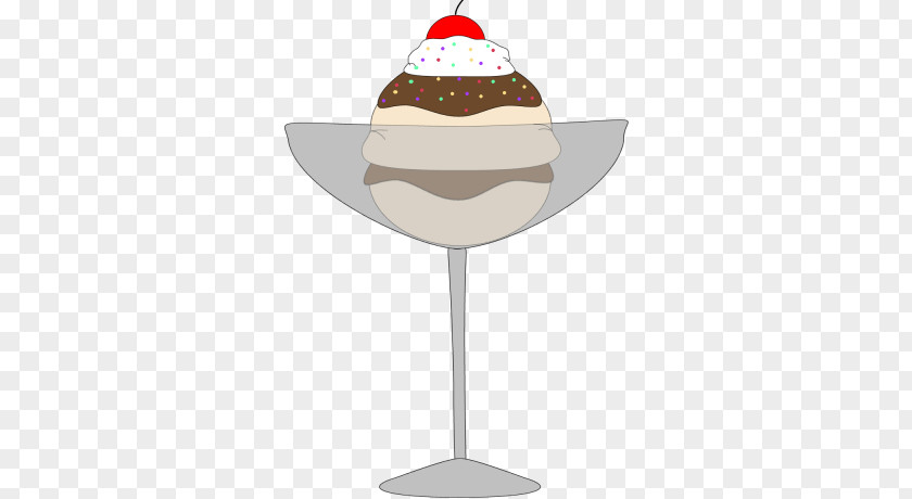 Ice Cream Sundae Chocolate Fudge PNG