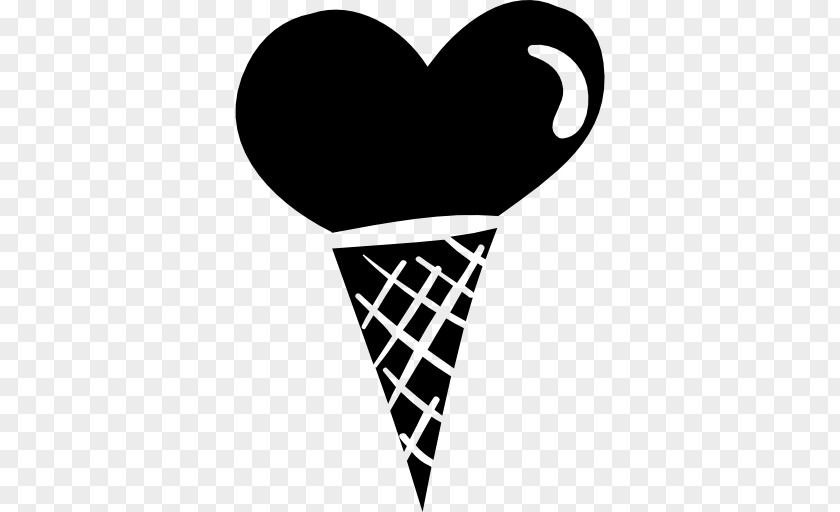 Ice Heart Cream Cones Biscuit Roll Chocolate PNG