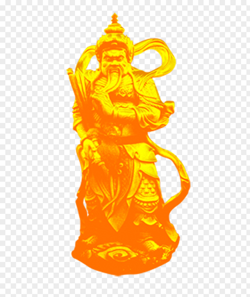 Like A God Statue Illustration PNG