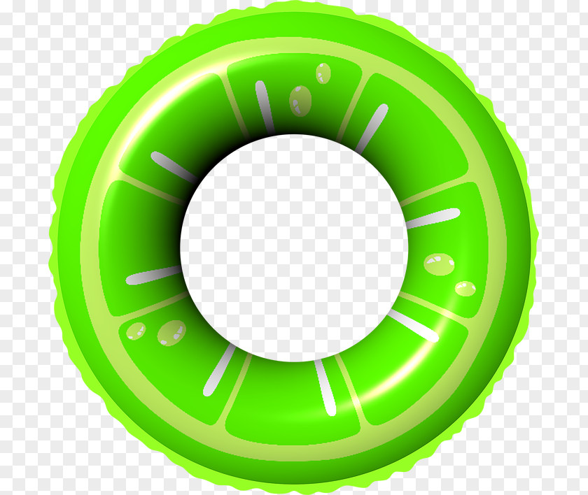 Design Wheel Green Rim PNG