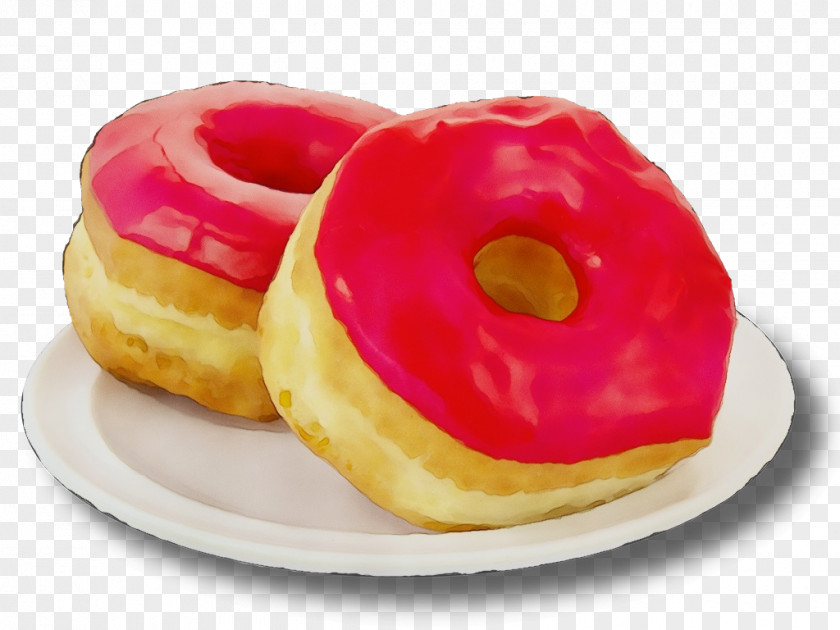 Pink Ingredient Food Doughnut Cuisine Dish Dessert PNG