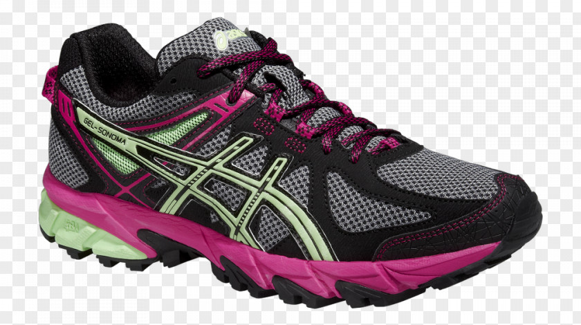Pink Tennis Shoes For Women Asics Men's GEL-Sonoma 3 Sports Trail Running PNG