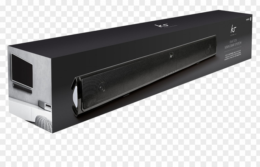 Room Essentials Beach Cart Soundbar KitSound Ovation Slim Loudspeaker Television HDMI PNG